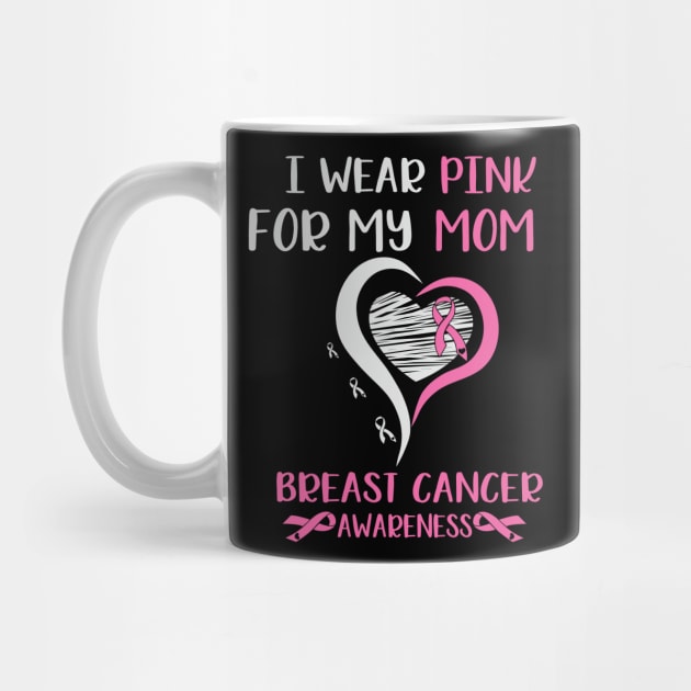 I Wear Pink for My Mom Breast Cancer by busines_night